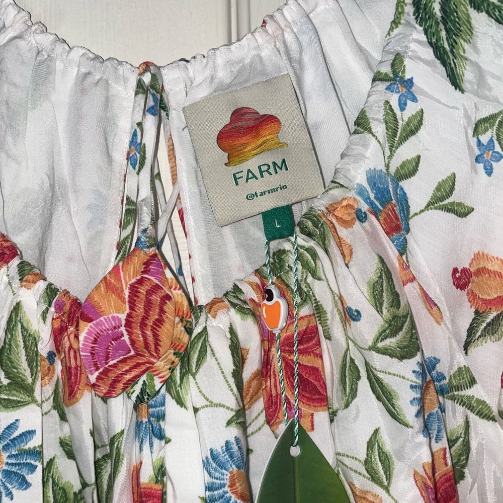 FARM Rio Floral Mini Dress - Multicolor - Picture 4 of 8